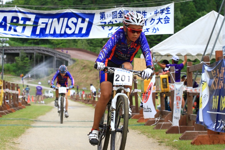 小学5年男子は宮嵜 孝志（Westberg Proride/長野県 木島平村立木島平小学校）が優勝