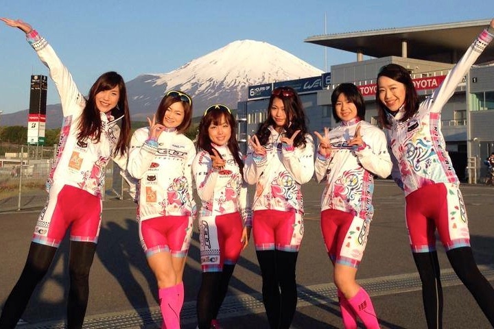 自転車好きのガールズユニット「ちゃりん娘」