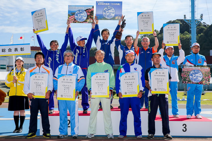 表彰　総合成績　次年度開催県の和歌山県が優勝