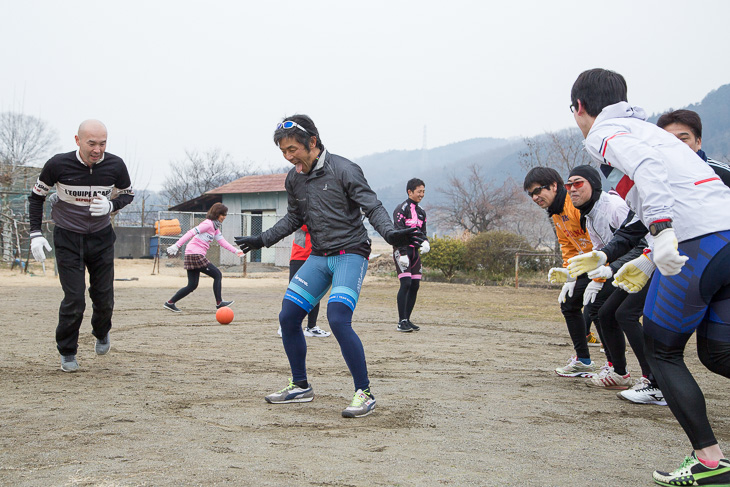 フリーエリアに立ちはだかる宮澤さん