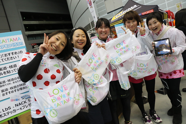 イベントを盛り上げたポタガールさいたまの皆さん