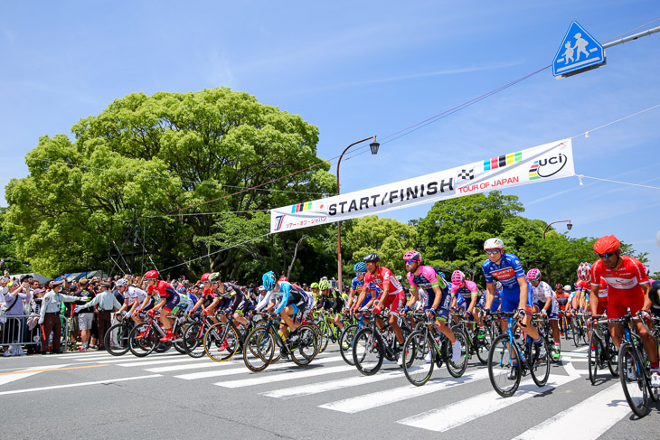 TOJ参加選手による堺国際クリテリウム