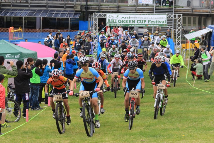 富士見高原スキー場がMTB一色に染まる人気イベント「AKI GREEN CUP Festival」