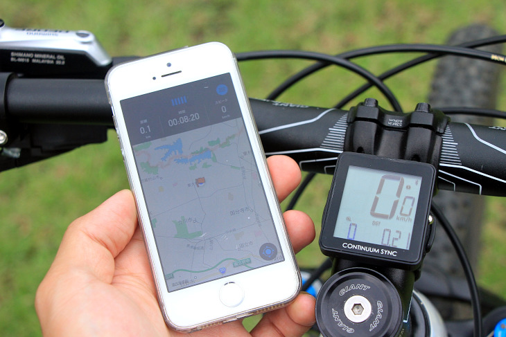ジャイアントがリリースするスマホアプリ ride syncと連携する