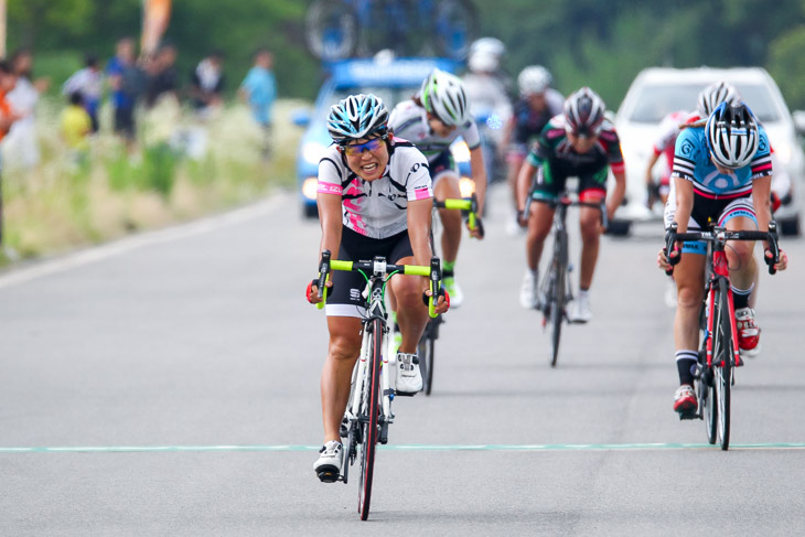 2日目　F　ロングスプリントで中原恭恵（チェリージャパン）が優勝