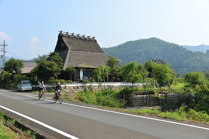 田舎の雰囲気を堪能しつつ次のエイドを目指す