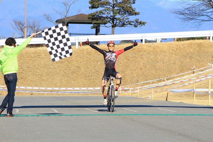 独走勝利を飾った川田優作（Honda栃木）