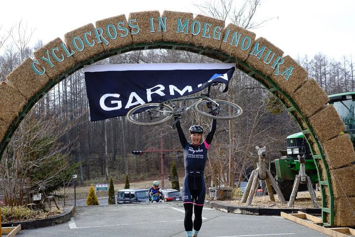 C1　優勝を飾った窪田博英（八ヶ岳CYCLOCROSS CLUB）