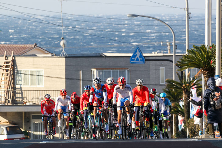 東京都大島町で開催される全日本ロード。コースは1月のアジア選と全く同じものとなっている