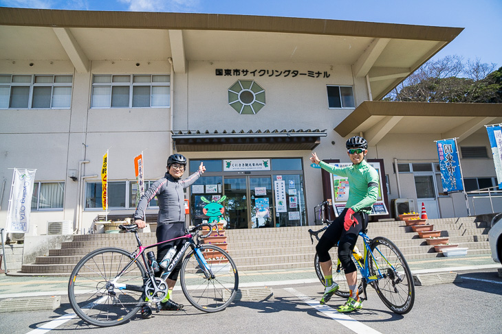 国東市サイクリングターミナル。レンタサイクルや道の駅、地元の味も楽しめる旅の拠点