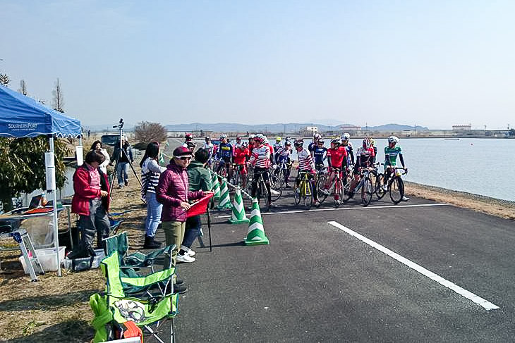 福岡県柳川市やまと学校でのレース　競艇選手養成学校が会場