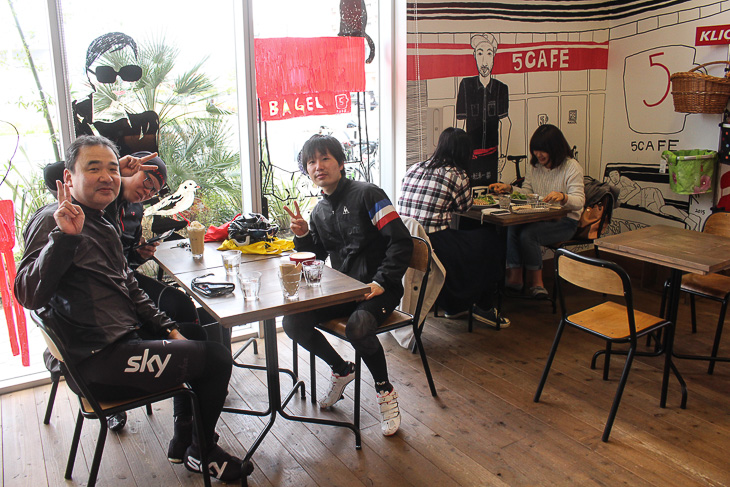 Masaya Bicycle Worksに併設される5CAFE