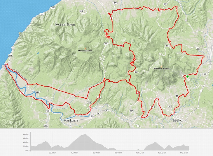 140kmコースマップ