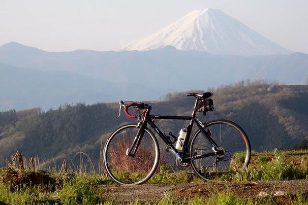 富士山を見ながらヒルクライムが行える大弛峠が舞台