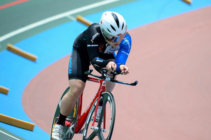 女子3km個人追抜き　田中まい（岩井商会レーシング）が優勝　500mタイムトライアルと合わせて2冠