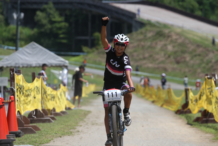 女子ユース(12-13)を制した渡部春雅（神奈川県 GIANT港北Liv）