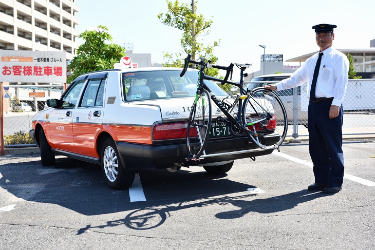 毎日14kmをジャイアントで通勤している中祖さん。サイクリストの気持ちもわかる名ドライバー