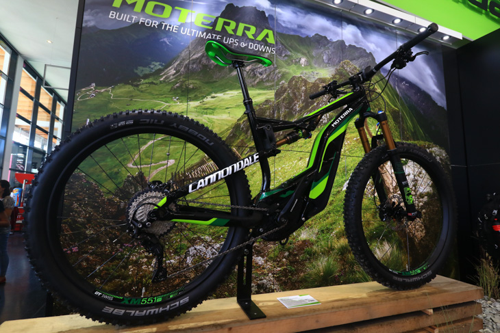 キャノンデールのE-Bike ”MOTERRA”