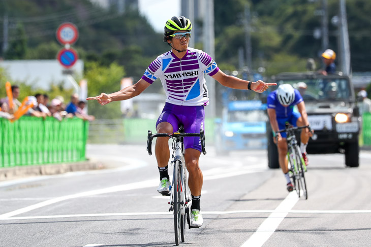 水野恭兵（山梨県、那須ブラーゼン/水野ファーム）が都道府県ロード2勝目を挙げる