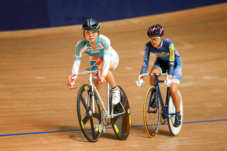 女子スクラッチ　鈴木章代（スミタ・エイダイ・パールイズミ・ラバネロ）が優勝