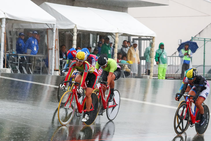 女子スクラッチ　中村愛花（福井　科学技術高）が優勝