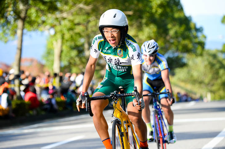 男子ジュニア　2位に入った松田祥位（岐阜第一高）