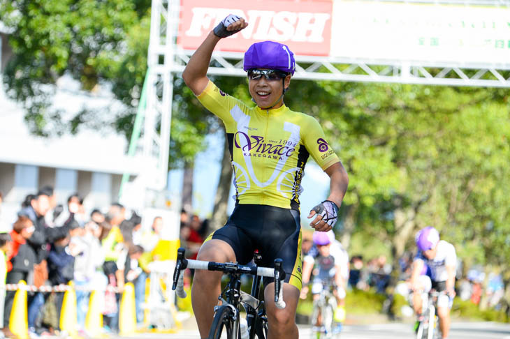 中学生男子　寺田吉騎（周南中）が優勝