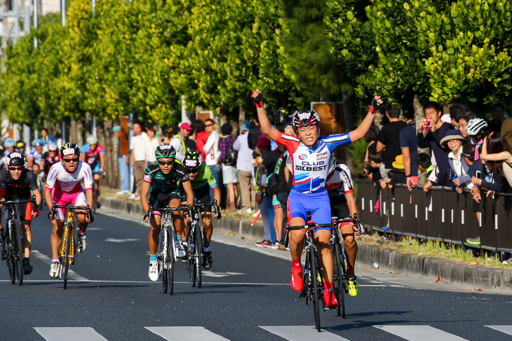 中学生レース50km　天野壮悠（クラブシルベスト）が優勝