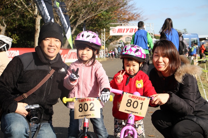 家族みんなで参加できるのもメリダミヤタカップの良い所