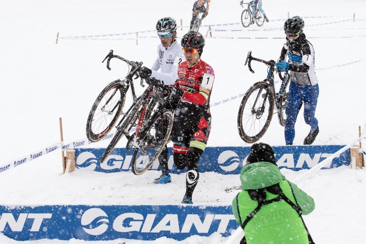 2017年は雪に見舞われた東北CXシリーズ蔵王ラウンド