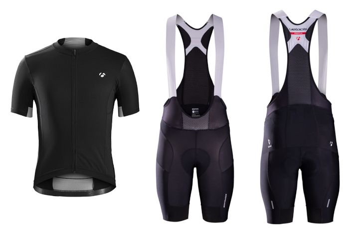 ボントレガー Velocis Jersey、Bib Short（Black）