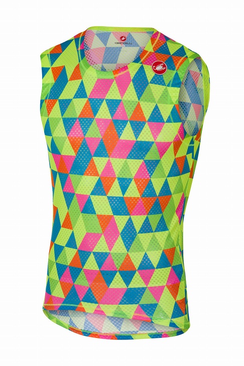 カステリ PRO MESH SLEEVELESS（マルチカラーフロー）