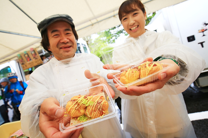 たこ焼き?！いえ、シュークリームなんです