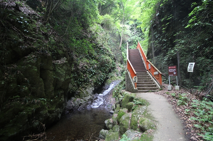 雰囲気のある渓谷