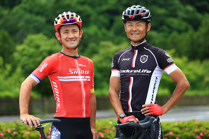 左：安藤光平さん（Bicicletta SHIDO）　右：竹谷賢二さん（エンデュアライフ）