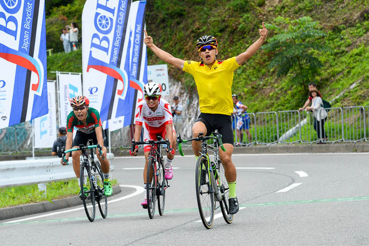 Y/J　角田光（白河実業高等学校）がスプリントを制して優勝