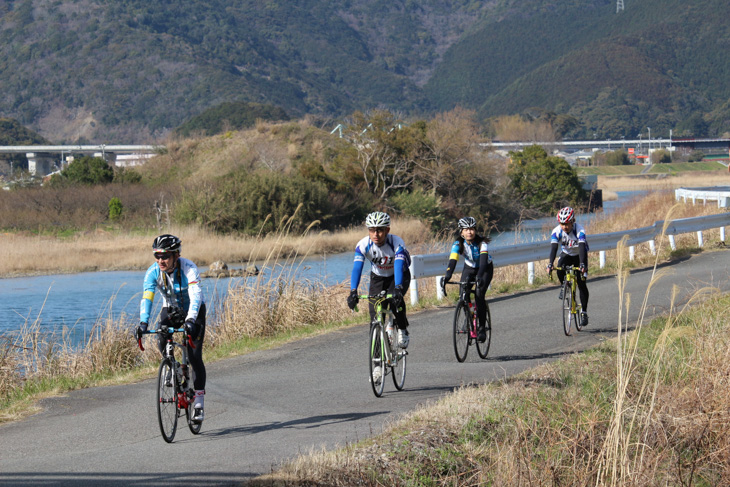 イベントコースは普段はすさみ町推奨のサイクリングルートになっていて、サイクリングマップも用意されている