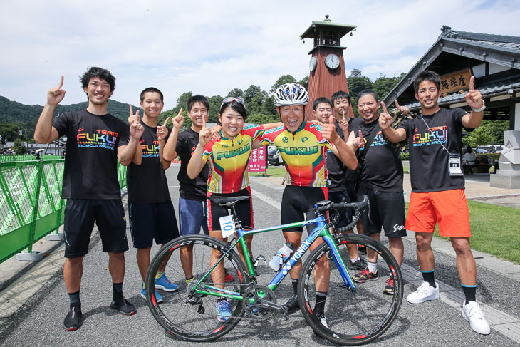 来年度に地元国体を控える福井県がロード男女ともに優勝の快挙