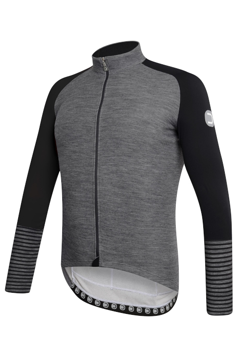 ドットアウト Oxygen Jersey（melange dark grey-black）