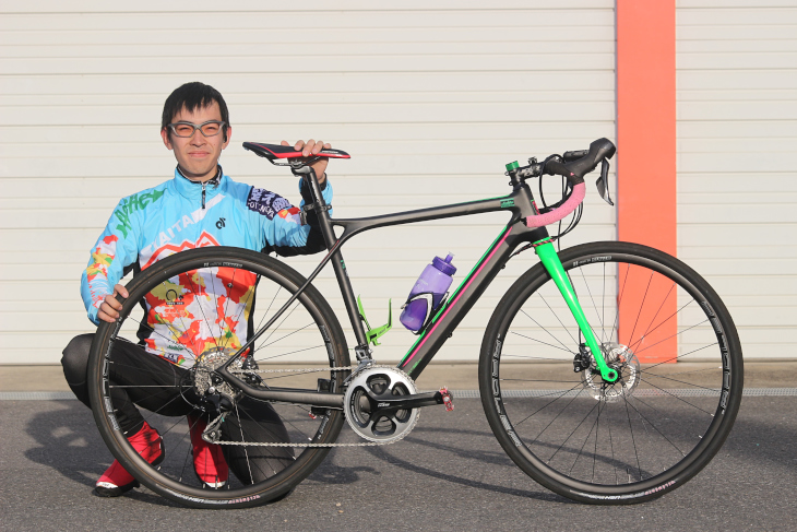 藤田佳希さん（チームALL矢板）GT GRADE CARBON