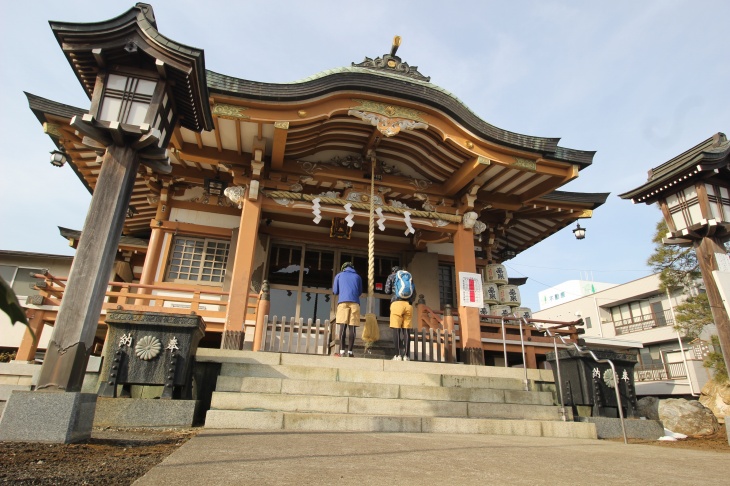 福生の地元の人々に愛される福生神明社