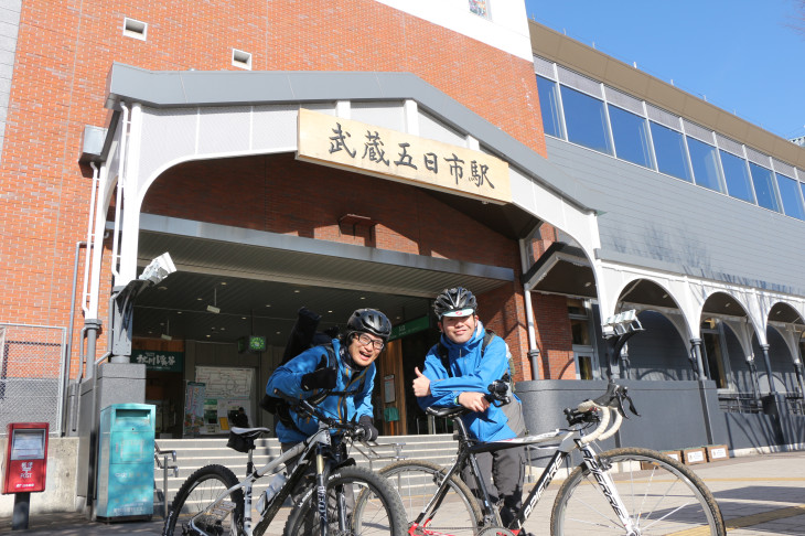 それでは奥多摩ライドスタートなんだ！