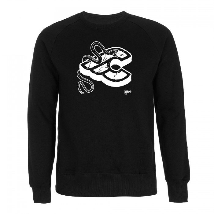 チネリ Mike Giant Black Crew Sweatshirt