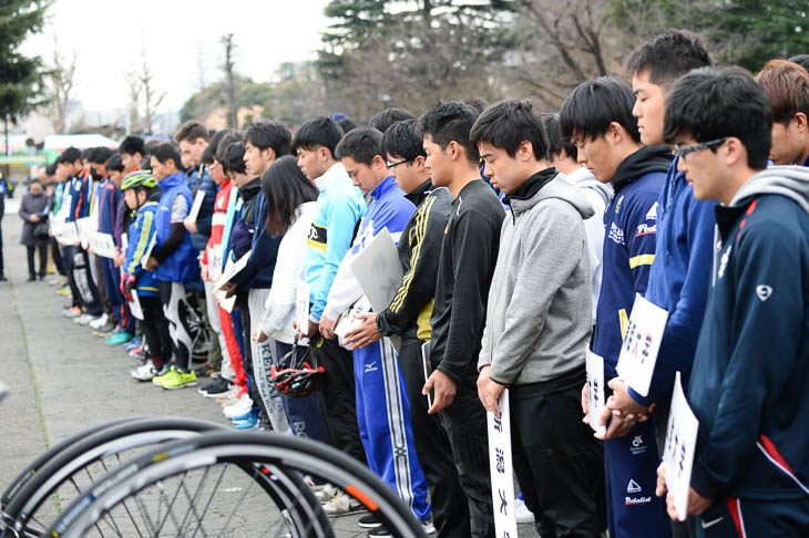 この日は東日本大震災が起きた3月11日。開会式では黙祷が捧げられた