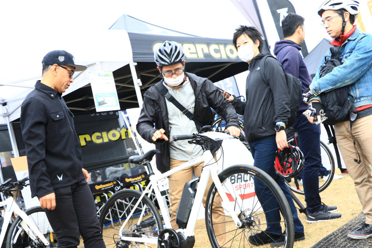 これ以上ないほどE-bikeに注目があつまった