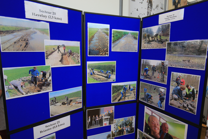 パリ〜ルーベのコース保存会「Les Amis de Paris-Roubaix（友の会）」の活動も紹介されている