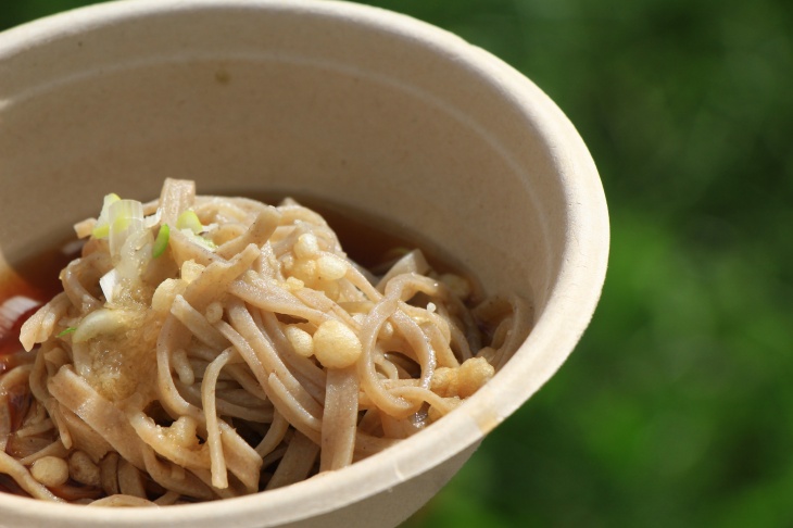 信州の美味しいお蕎麦が頂ける