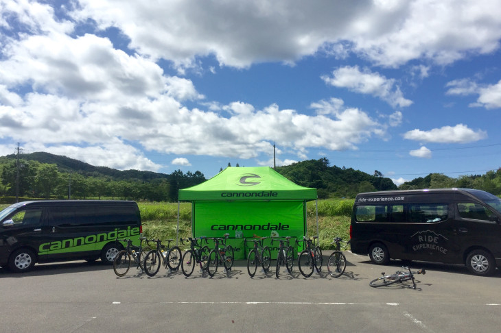 グラベルツーリングガイドツアー「Cannondale SLATE EXPERIENCE」