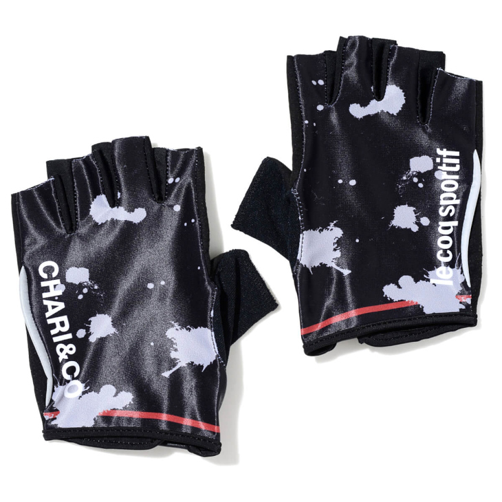 ルコックスポルティフ×CHARI&CO 18 TEAM HALF FINGER GLOVE