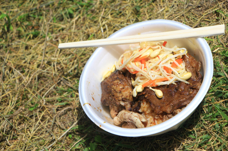 こちらが名物マトン丼